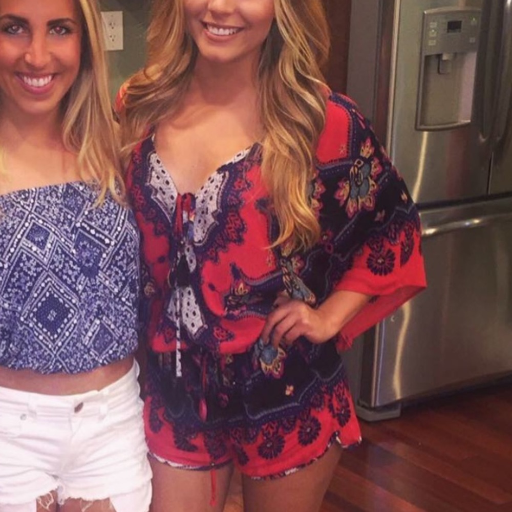 Colorful Boho Romper - Picture 16 of 16